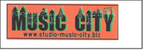「Music City」ホームページ バナー